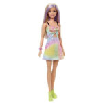 عروسک باربی مدل Barbie Charming Party Dolls Fashionistas کد Hbv22