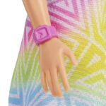 عروسک باربی مدل Barbie Charming Party Dolls Fashionistas کد Hbv22