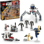 لگو سری استاروارز مدل Clone Trooper &amp Battle Droid کد 75372