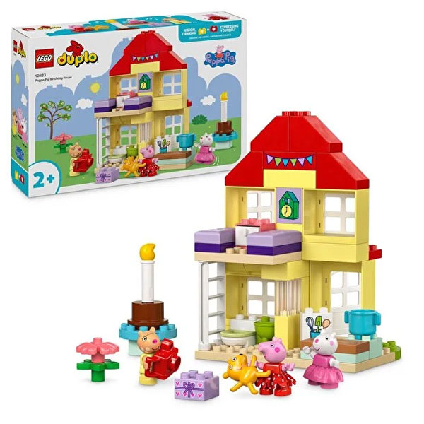 لگو سری دوپلو مدل Peppa Pig Birthday House کد 10433