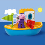 لگو سری دوپلو مدل Peppa Pig Boat Trip کد 10432