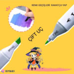 ماژیک دوطرفه 36 رنگه TOUCH SKETC