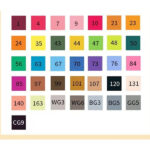 ماژیک دوطرفه 36 رنگه TOUCH SKETC