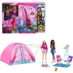 مجموعه بازی باربی مدل Barbie Malibu And Brooklyn Camp کد HGC18