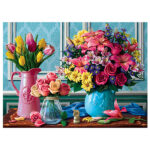 پازل 1000 تکه آناتولین طرح Colorful Bouquets کد 1130