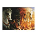 پازل 1000 تکه آناتولین طرح Four Horses of the Apocalypse کد 3116
