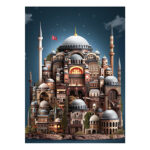 پازل 1000 تکه آناتولین طرح Hagia Sophia کد 1169