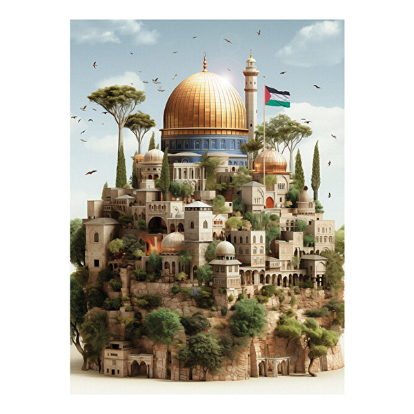 پازل 1000 تکه آناتولین طرح Jerusalem کد 1165