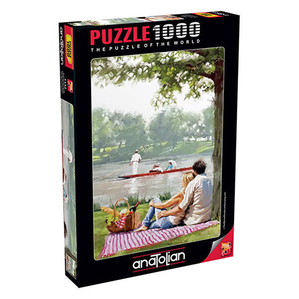 پازل 1000 تکه آناتولین طرح Romantic Picnic کد 1137