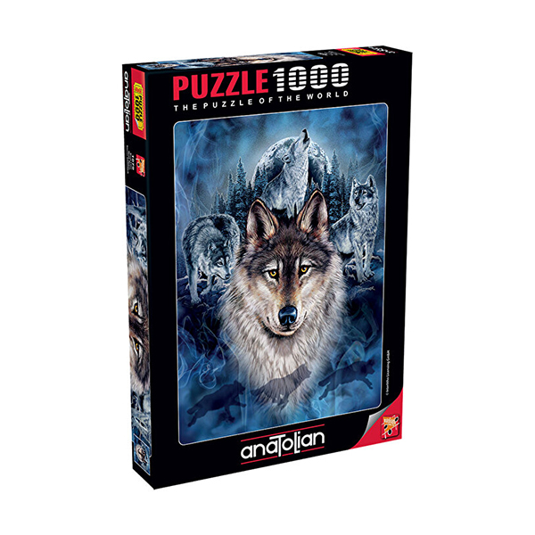 پازل 1000 تکه آناتولین طرح Wolf Team کد 1079