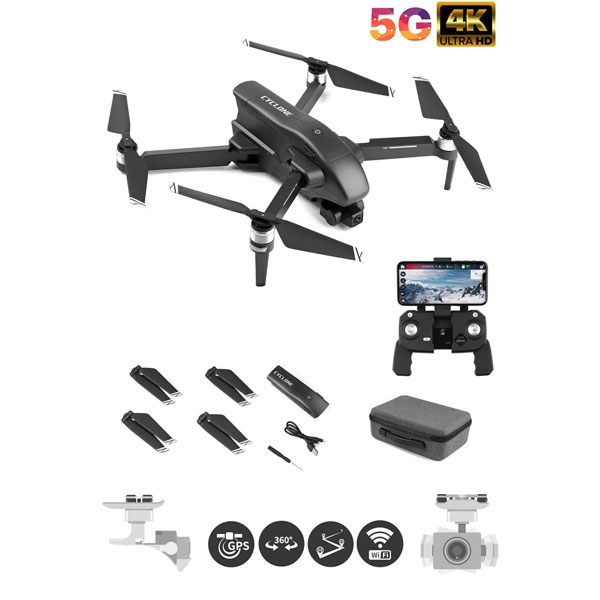 کوادکوپتر WLtoys مدل Q868 Cyclone