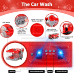 ماشین بازی مدل FireTruck CarWash - Image 3