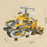 کیت ماشین بازی راهسازی مدل Construction Race Tracks