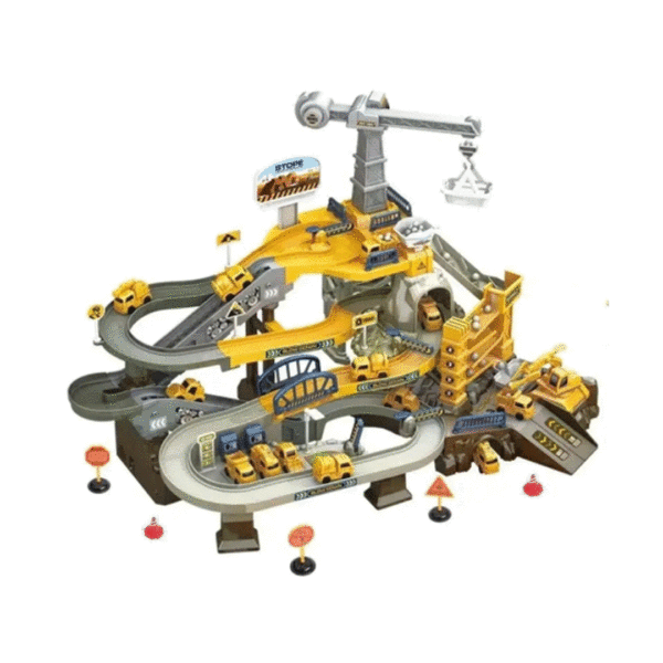 کیت ماشین بازی راهسازی مدل Construction Race Tracks