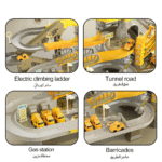 کیت ماشین بازی راهسازی مدل Construction Race Tracks