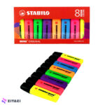 بسته 8 عددی هایلایتر Stabilo Boss