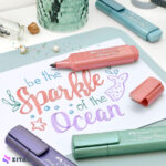 بسته 8 عددی هایلایتر متالیک فابر کاستل Faber Castell