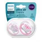 پستانک اونت مدل ultra air happy بسته دو عددی کد SCF080