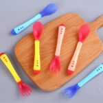 ست قاشق چنگال کودک حساس به دما smart baby