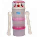 انبار غذا با قاشق و چنگال طرح جوجه papa baby