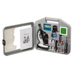 IBEX - میکروسکوپ دانش آموزی مدل Zoom Box Dream - تک چشمی ثابت با بزرگنمایی 1200 و بدنه فلزی