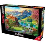 پازل 3000 تکه آناتولین طرح Dolomite Mountains کد 4928
