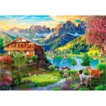 پازل 3000 تکه آناتولین طرح Dolomite Mountains کد 4928