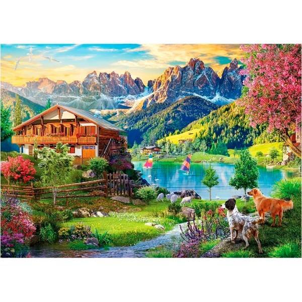پازل 3000 تکه آناتولین طرح Dolomite Mountains کد 4928