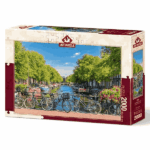 پازل 2000 تکه آرت پازل طرح Amsterdam Canal كد 5480