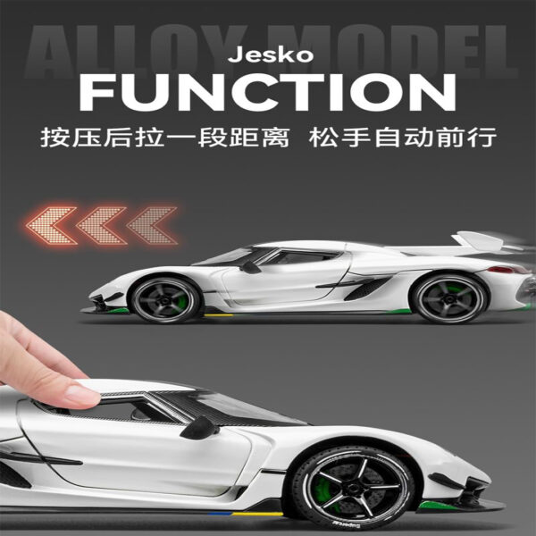 ماشین بازی مدل Koenigsegg JESKO