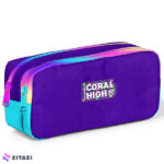 جامدادی Coral High طرح رنگین کمان 12072