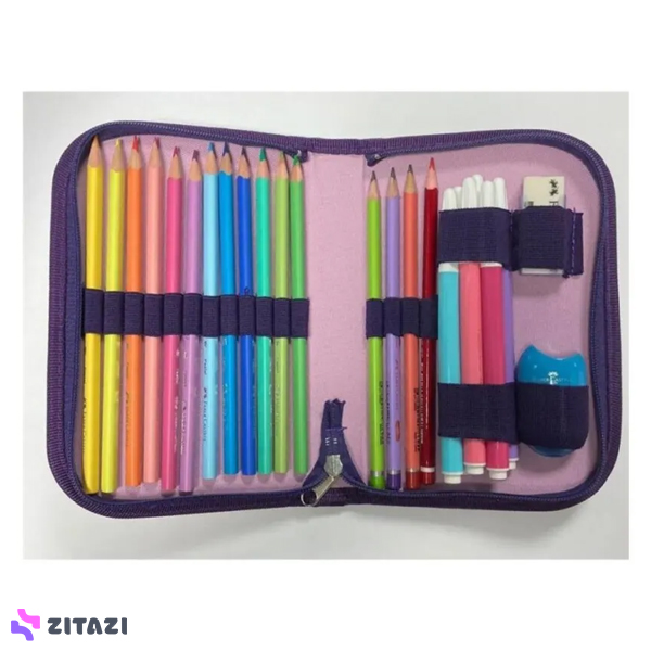 جامدادی فابرکاستلFaber Castell مدل Faber Full Pencil Case