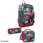 ست 3 عددی مدرسه کورال های Coral High طرح Anime Motorcycle