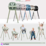 صندلی غذا خوری کودک Elele مدل Misto 4in1-مشکی