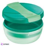 ظرف غذا 3 محفظه‌ای مپد maped مدل Origins Round 1.4 L آبی