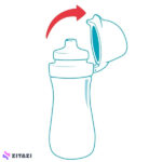 قمقمه مپد maped مدل Origins 580 Ml فیروزه‌ ای