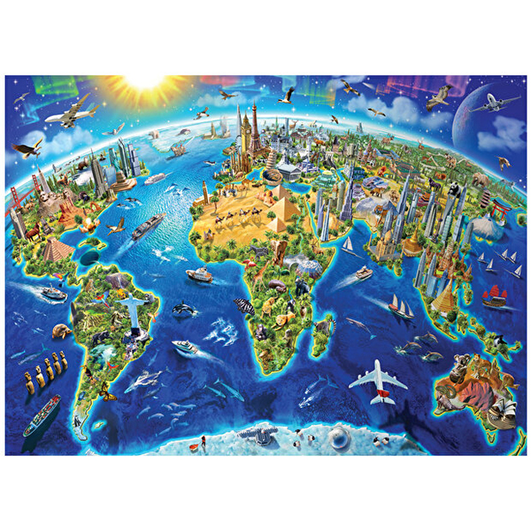 پازل 4000 تکه آناتولین طرح Symbols of the World کد 5202