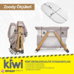 گهواره تاشو کیوی مدل Kiwi Zoody