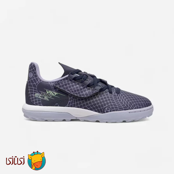 کفش فوتبال بچه‌گانه کیپستا مدل Kipsta Lace-Up VIRALTO I TF NEBULA