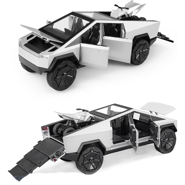 ماشین بازی فلزی مدل Tesla camping