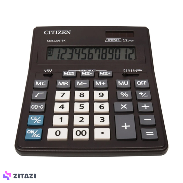 ماشین حساب بزرگ سیتیزن Citizen مدل Cdb-1201bk