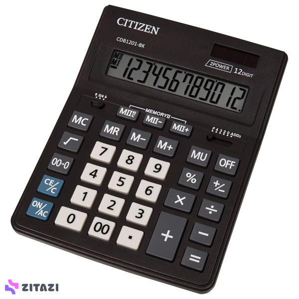ماشین حساب بزرگ سیتیزن Citizen مدل Cdb-1201bk