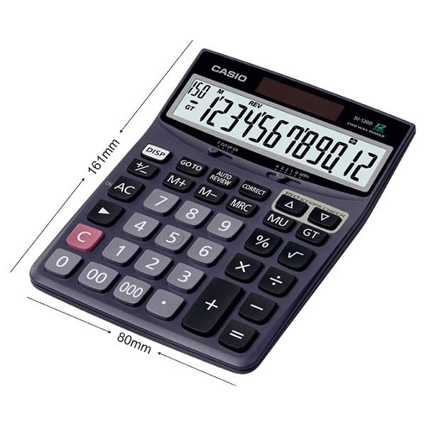 ماشین-حساب-رومیزی-12-رقمی-کاسیو-Casio-مدل-DJ-120D-Plus-03 ماشین حساب رومیزی 12 رقمی کاسیو Casio مدل DJ-120D Plus