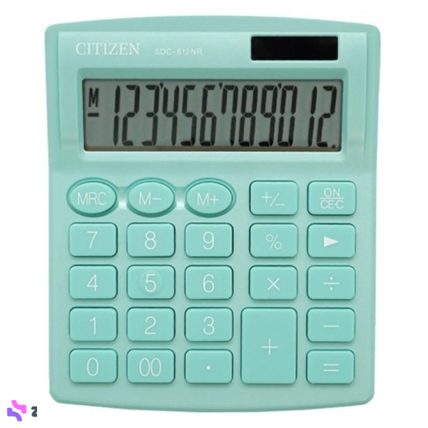 ماشین حساب سیتیزن Citizen مدل Sdc-812