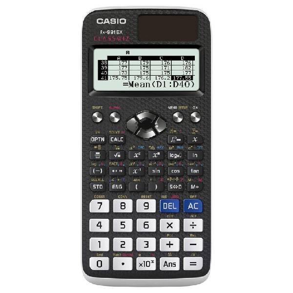 ماشین حساب علمی کاربردی کاسیو مدل Fx-991ex 552-102 ماشین حساب علمی کاربردی کاسیو مدل Fx-991ex 552