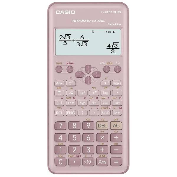 ماشین حساب مهندسی کاسیو مدل Fx-82es Plus Pink