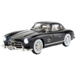 ماکت ماشین بنز کلاسیک دایکست مدل SL300 عقب کش مقیاس 1:24