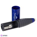 پاک‌کن و مدادتراش فابرکاستل Faber Castell آبی