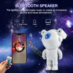چراغ خواب اتاق کودک اسپیکردار مدل Astronaut Starry Sky