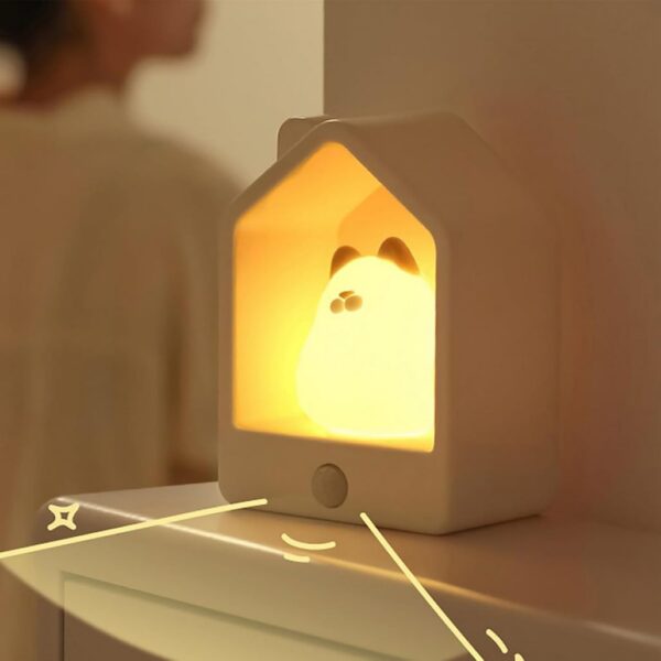 چراغ خواب اتاق کودک حسگردار طرح خرگوش